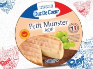 Ser Petit Munster , cena 8,99 PLN za 200 g, 100g=4,50 PLN. 
- ...