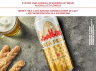 Gazetka Lidl  tydzień piwa czeskiego od 21 lipca 2014  same znane marki, Budweisser, Staropramen, Bażant, Kruszowice i inne gatunki
