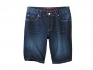 Bermudy jeansowe lub twillowe Livergy, cena 34,99 PLN za 1 para ...