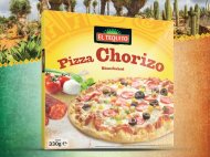 Pizza Chorizo , cena 4,99 PLN za 330g/1 opak., 1kg=15,12 PLN.