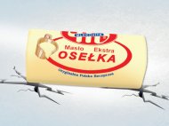 Masło Extra osełkowe 83% , cena 6,00 PLN za 500 g/1 opak., ...