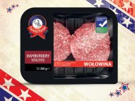 Hamburgery wołowe - 19.11 , cena 3,99 PLN za 200 g/1 opak., ...