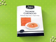 Carpaccio z łososia z parmezanem , cena 9,00 PLN za 100 g/1 opak.