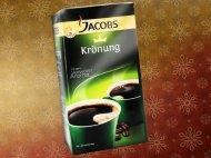 Kawa Jacobs Kronung , cena 12,99 PLN za 500 g, 1kg=25,98 PLN.