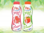 Pilos Jogurt pitny , cena 1,00 PLN za 400 g/1 opak., 1 kg=3,88 ...