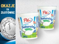 Pilos Jogurt naturalny 3% tł. , cena 1,00 PLN za 2x200g, 100g=0,25 ...
