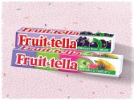 Fruittella , cena 1,00 PLN za 41g/1 opak, 100g=4,85 PLN.