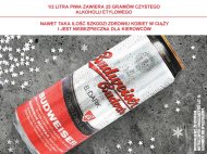 Budweiser Dark , cena 2,00 PLN za 500 ml/1 pusz., 1 l=4,98 PLN.