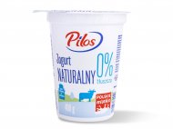 Pilos Jogurt naturalny 0% tł. , cena 1,00 PLN za 400 g/1 opak., ...