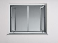 Moskitiera okienna z ramą aluminiową 130 x 150 cm Powerfix, ...