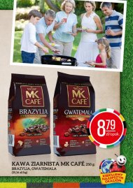 Kawa ziarnista MK Cafe Brazylia i Gwatemala w opakowaniu 250 ...