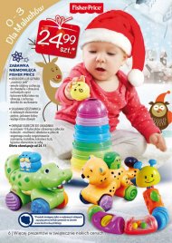 Marka Fisher Price zawiera zabawki dla niemowląt - do wyboru ...