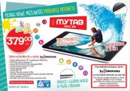 Tablet myTab Mini 3 G z ekranem 7,85&#039;&#039;, z ...