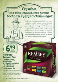Zestaw 40 herbat marki Remsey sprawi, ze codziennie będziesz ...