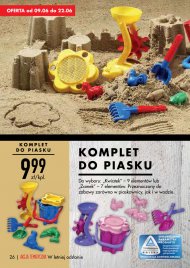 Zabawki do piaskownicy dla dzieci, do wyboru różne modele