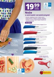 Noże z ostrzami ceramicznymi to idealne rozwiązanie do kuchni. ...