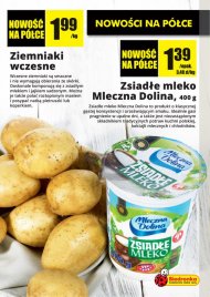 Ziemniaki wczesne są już dostępne w Biedronce, a dodatkowo ...
