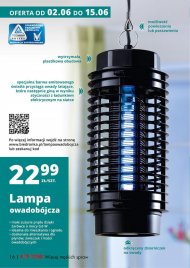 Lampa owadobójcza, która zużywa małą ilość prądy, dzięki ...