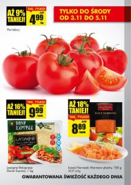 W ofercie Biedronki soczyste pomidory w cenie 4,99 za kilogram ...