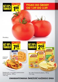 W ofercie biedronki smaczne pomidory tylko 1,99 za kilogram. ...