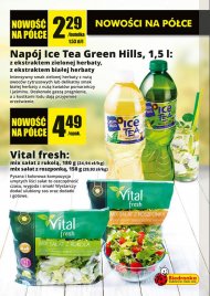 Nowość na półce - napój Ice Tea: zielona herbata z cytrusami ...