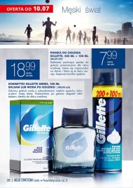 Kosmetyki do golenia marki Gillette za 18,99 zł: pianka, balsam ...