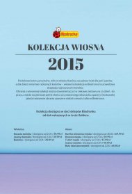 Wiosenna kolekcja 2015 w Biedronce, bazująca na pastelowych ...