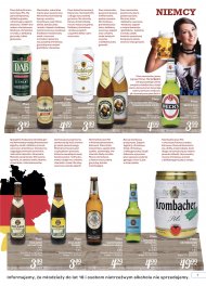 Niemieckie piwo, do wyboru: natrualne mętne pszeniczne, pszeniczne ...