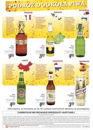 Podróż dookoła piwa, piwa z całego świata tylko w Carrefour! ...
