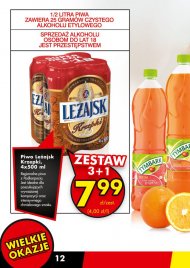 Piwo Leżajsk Krzepki 4 x 500ml w cenie 7,99zł!