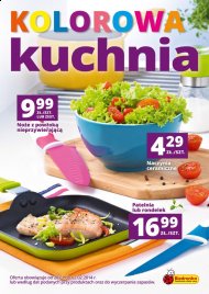 Biedronka kuchnia promocje od 2014.01.20 Kolorowa kuchnia