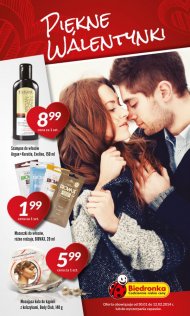 Walentynki Biedronka gazetka 32 strony promocje, kosmetyki od 2014.01.30 i kolejne od 12 lutego