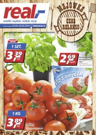 W tym tygodniu w gazetce Real: kilogram pomidorów za 3,89 zł, ...