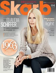 Gazetka Skarb, a w niej: Claudia Schiffer, Wielkanoc w stylu ...
