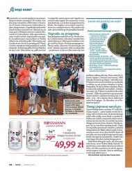 Urszula Dudziak o swoim hobby: tenis