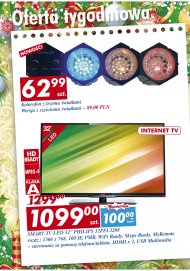 Telewizor Philips w atrakcyjnej cenie w Auchan. Smart TV 32 ...