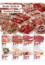 W Auchanie w dniach 3.09-10.09 zapraszamy na festiwal mięsa ...