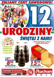 Gazetka Auchan promocje od 09.22 do 28 września Auchan Wola Warszawa