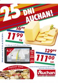 Gazetka Auchan promocje 15 do 22 wrzesień 25 dni Auchan