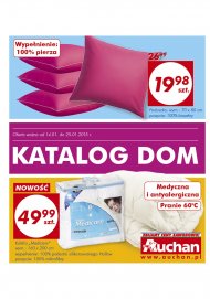 Katalog Dom Auchan: w ofercie poduszka o wymiarach 70x80cm oraz ...