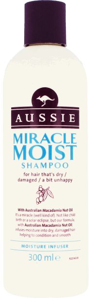 AUSSIE, MIRACLE MOIST, szampon do włosów suchych i zniszczonych, ...