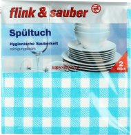 Flink&Sauber, ścierka do zmywania, 2 szt. Flink&sauber, ...