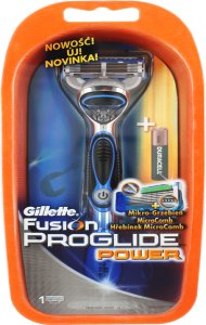 Gillette, Fusion ProGlide Power Razor + wkład, 1 szt. Gillette, ...