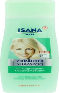 Isana, Hair, szampon do włosów, 7 ziół, 400 ml Isana, cena ...
