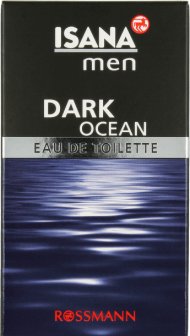 Isana, Men Dark Ocean, woda toaletowa dla mężczyzn, 50 ml ...