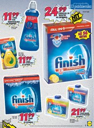 Produkty do zmywarek marki Finish są dostępne w nowej ofercie ...