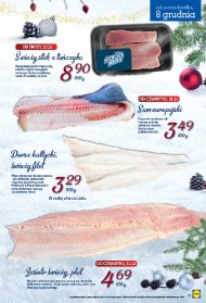 Ryby w ofercie Lidla: świeży stek z tuńczyka, sum europejski, ...
