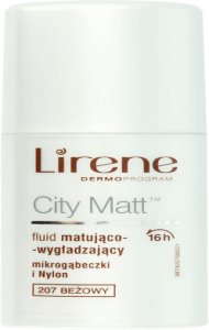 Lirene, City Matt, fluid matująco - wygładzający, 30 ml Lirene, ...