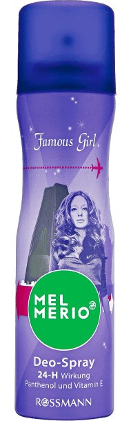 Mel Merio, Famous Girl, dezodorat w sprayu dla kobiet, 150 ml ...