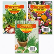 Nasiona , cena 0,75 PLN za opakowanie 
 różne rodzaje do wyboru
- ...